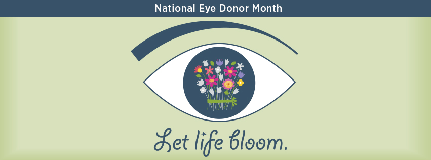 National Eye Donor Month Banner