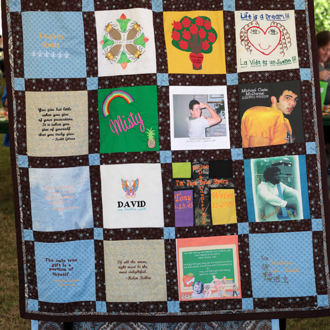 eye bank, legacy, quilt, eye donor, memorial