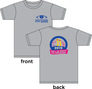 2019 Gift of Sight Celebration T-Shirt - Southern Eye Bank