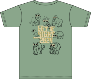 Gift of Sight 2024 t-shirt